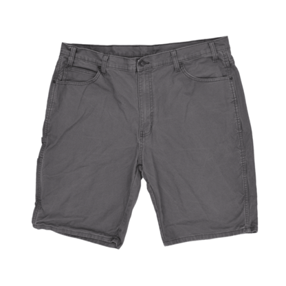 Dickies Grey Utility Cargo Shorts 36 Inch Waist 29 Cm Inseam 100 Percent Cotton Mens Clothing