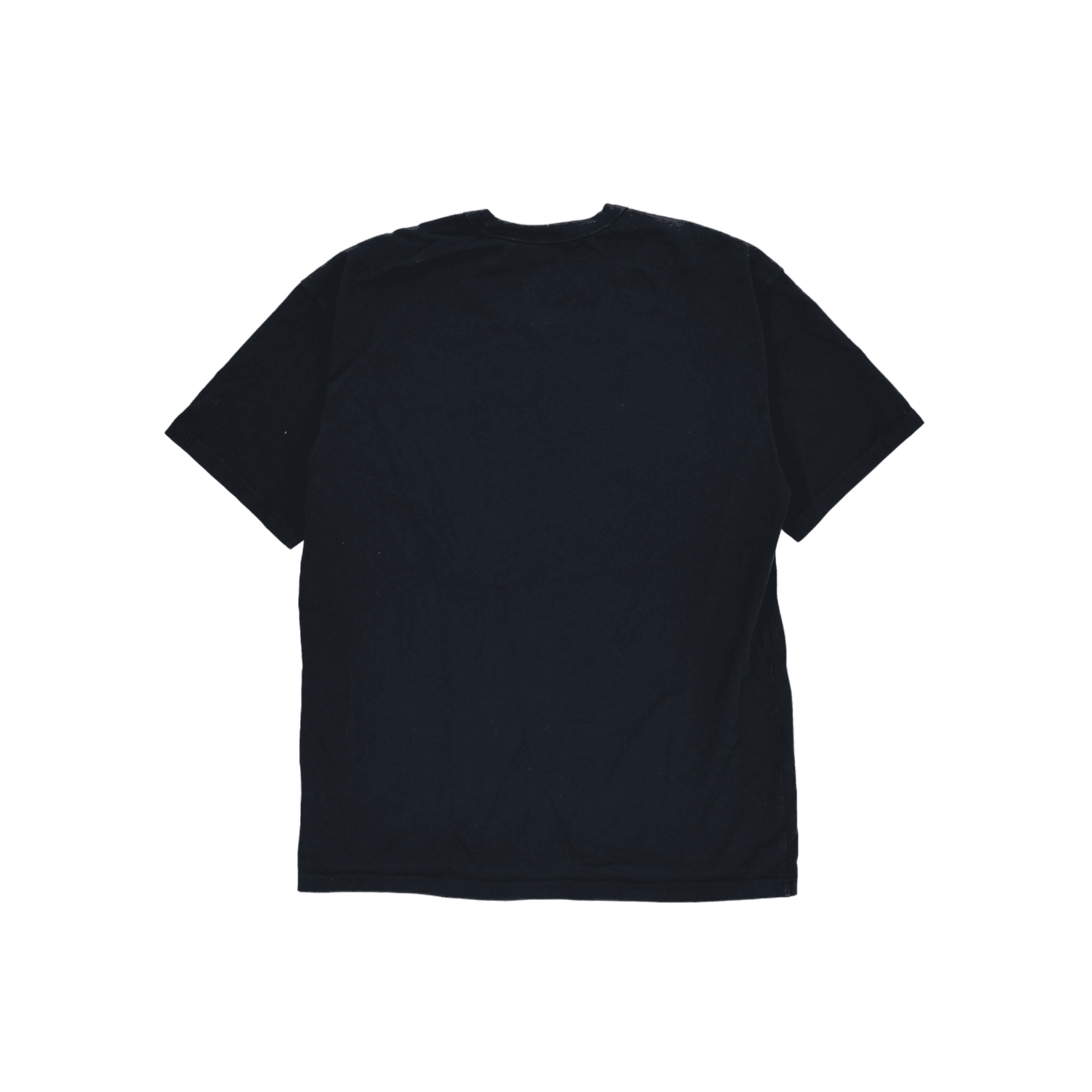 Nike Loose Fit Black Short Sleeve T-Shirt for Men Size Medium Cotton Crew Neck