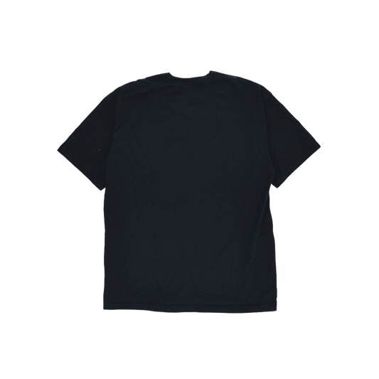 Nike Loose Fit Black Short Sleeve T-Shirt for Men Size Medium Cotton Crew Neck