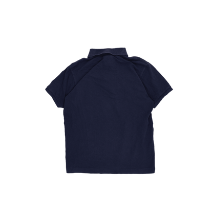Lacoste Men's Navy Short Sleeve Polo Shirt Size 5 Large Cotton