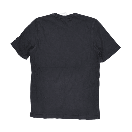 adidas Originals Black Trefoil Logo T-shirt Men's Size S Cotton Crew Neck Casual