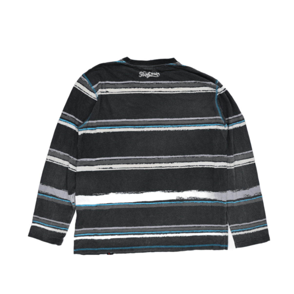 Rip Curl Men's Long Sleeve T-Shirt Black XL Cotton Blend Crew Neck Casual