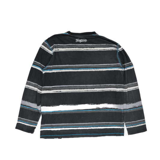 Rip Curl Men's Long Sleeve T-Shirt Black XL Cotton Blend Crew Neck Casual