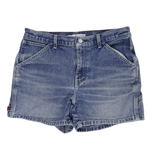 Tommy Hilfiger Vintage Denim Shorts Blue 32 Inch Waist 11 Inch Inseam Casual Cotton