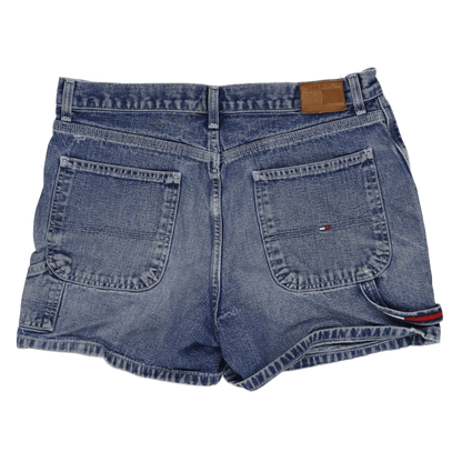 Tommy Hilfiger Vintage Denim Shorts Blue 32 Inch Waist 11 Inch Inseam Casual Cotton