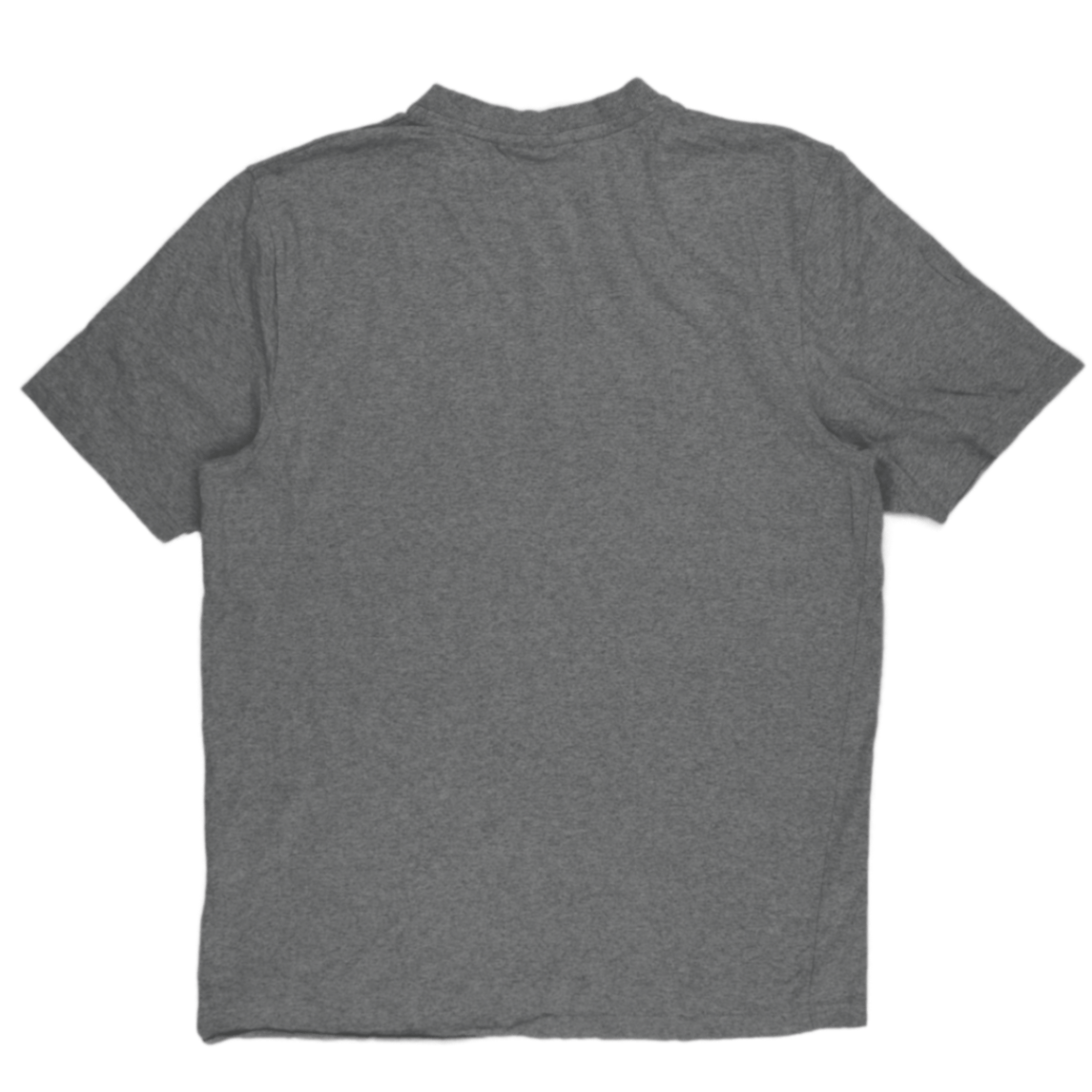Fila Grey Cotton Logo T-Shirt Men's Large Crew Neck Short Sleeve