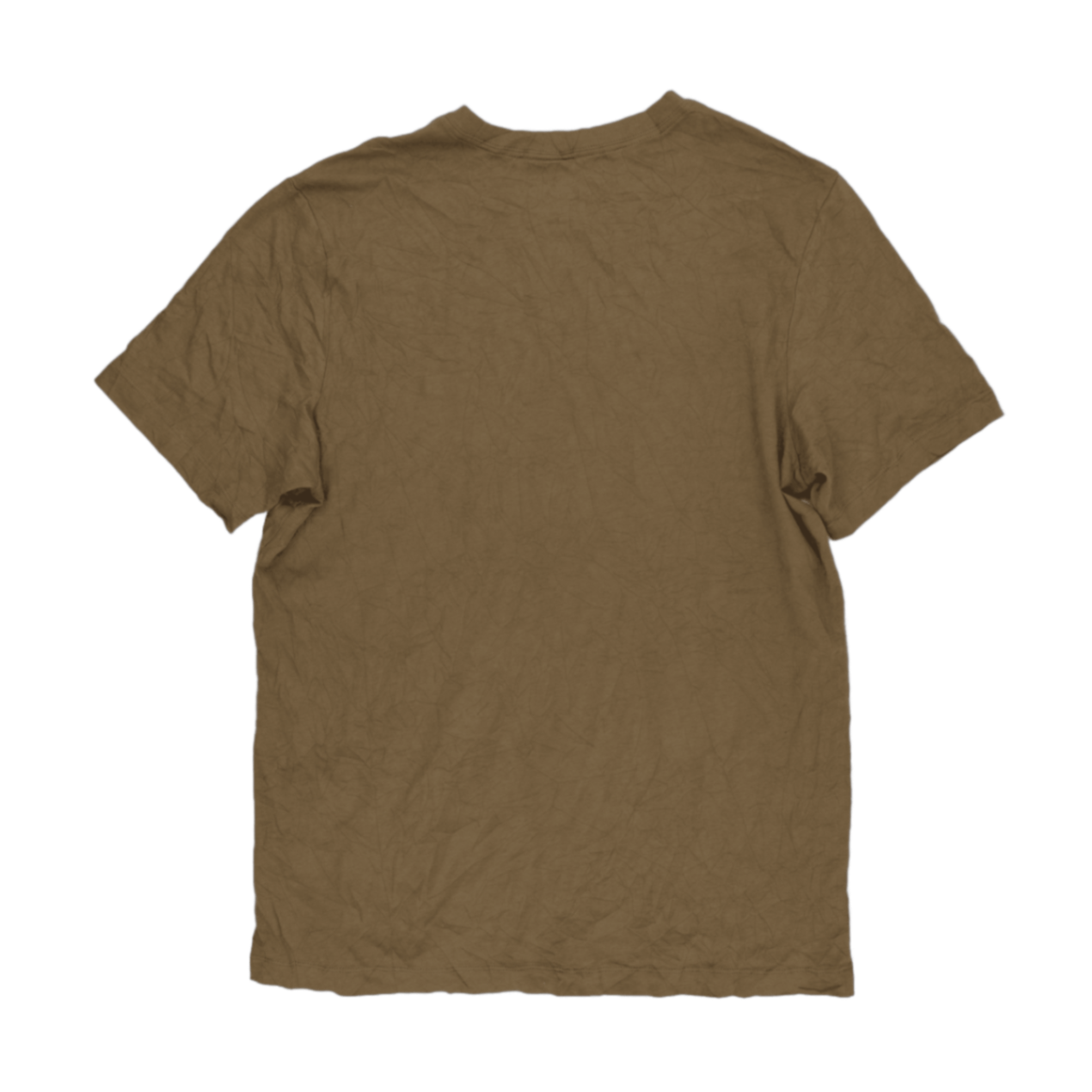 Nike Olive Green Crew Neck Cotton T-Shirt Medium