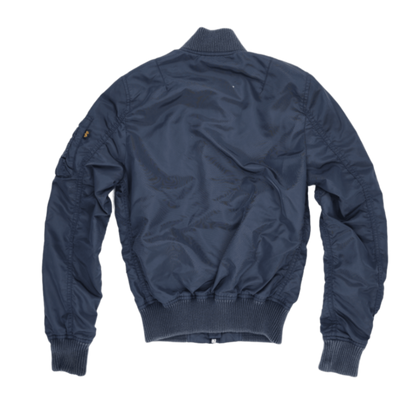 Alpha Industries MA-1 Bomber Jacket Navy XS Nylon Mens
