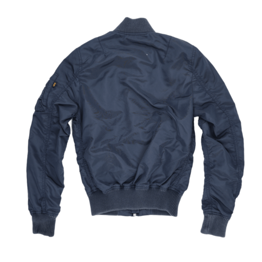 Alpha Industries MA-1 Bomber Jacket Navy XS Nylon Mens