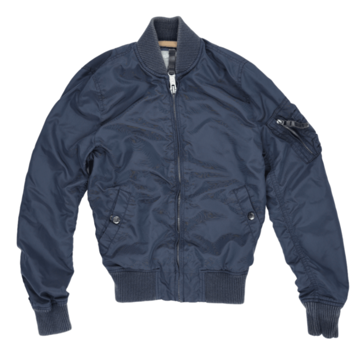 Alpha Industries MA-1 Bomber Jacket Navy XS Nylon Mens