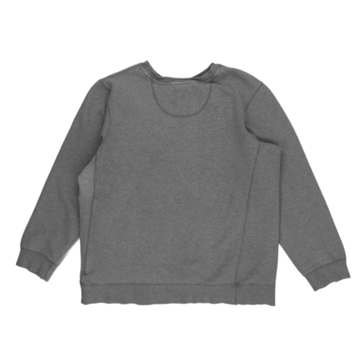 Nike Grey Crew Neck Sweatshirt Men's Medium Cotton Blend Pullover