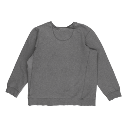 Nike Grey Crew Neck Sweatshirt Men's Medium Cotton Blend Pullover
