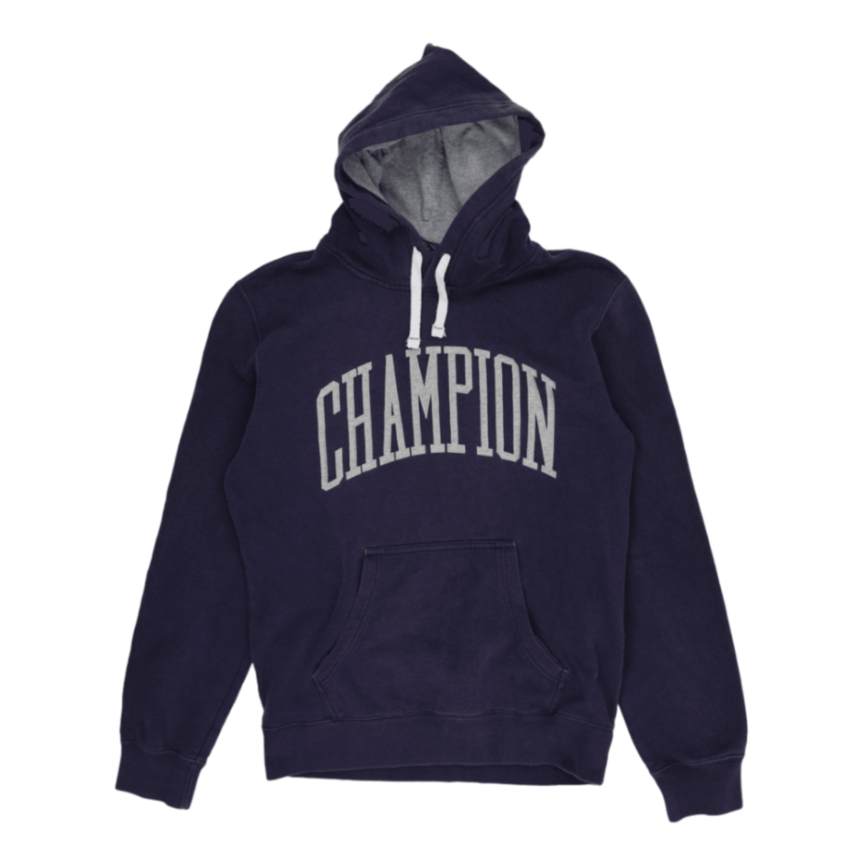 Champion Hoodie Navy Blue Men's Size M Cotton Blend