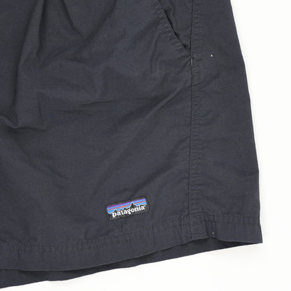 Patagonia Women's Outdoor Shorts Navy Blue Large Nylon Blend 12 Inseam