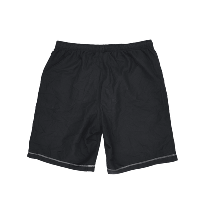Lotto Black Sports Shorts for Men Size L 21 Inseam Polyester