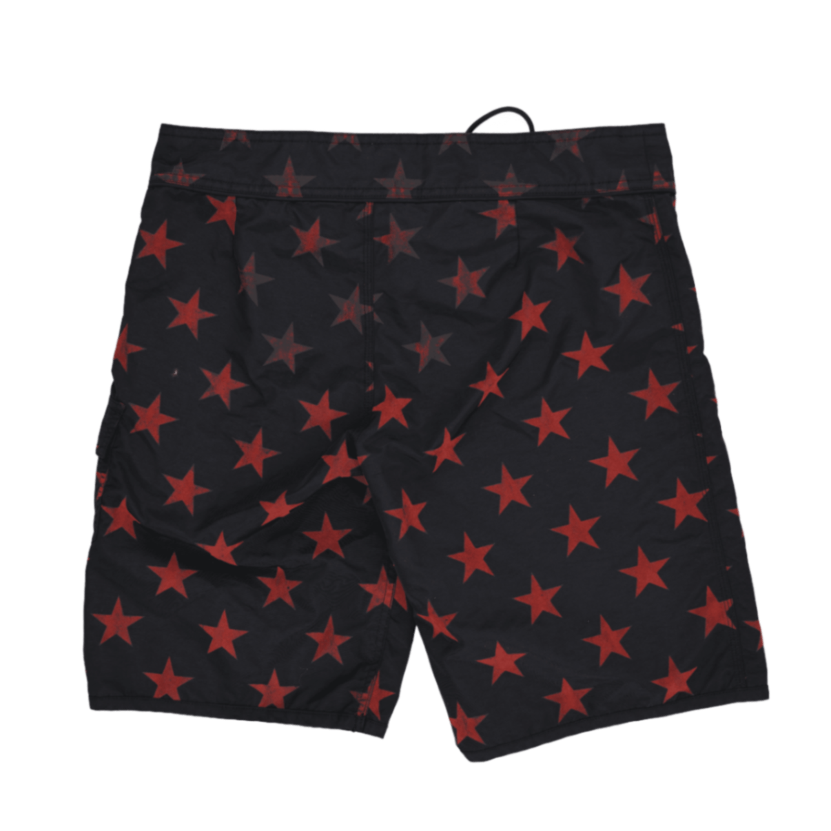 Carhartt Cargo Shorts Black Red Stars Size 32 100 Percent Nylon Mens