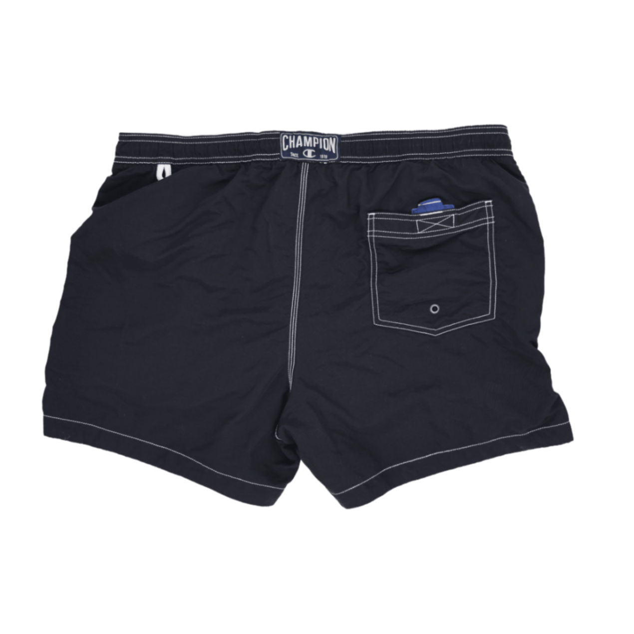 Champion Swim Shorts Black 3XL Polyester Mens 15 Inseam