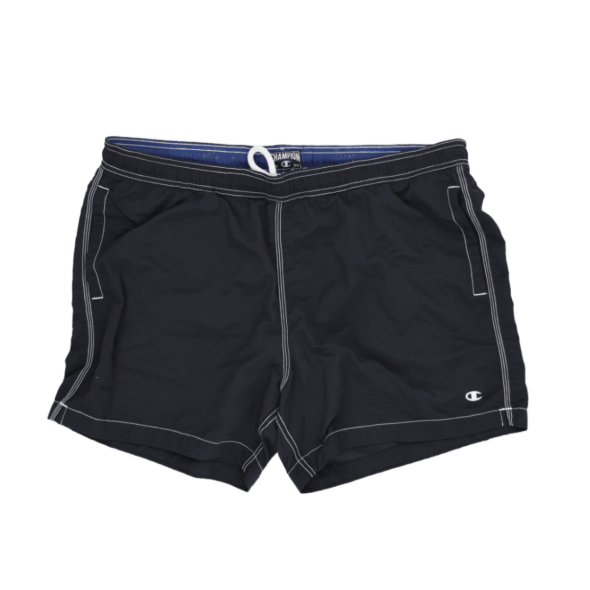 Champion Swim Shorts Black 3XL Polyester Mens 15 Inseam