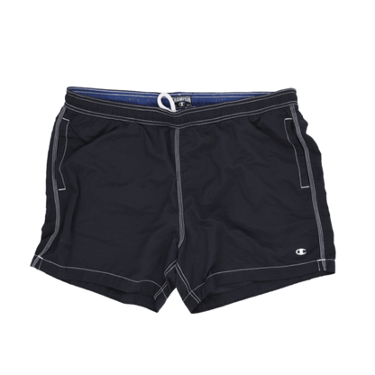 Champion Swim Shorts Black 3XL Polyester Mens 15 Inseam