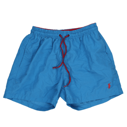 Polo Ralph Lauren Blue Swim Shorts Men's Size M Nylon 14 cm Inseam