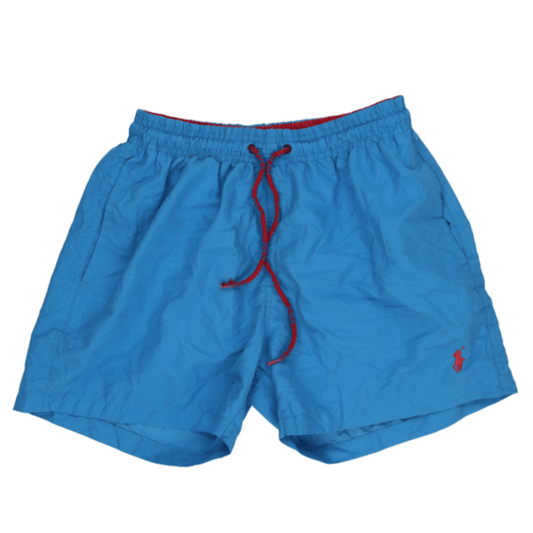 Polo Ralph Lauren Blue Swim Shorts Men's Size M Nylon 14 cm Inseam