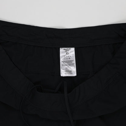 Reebok Black Sports Shorts XL 21 Inseam Polyester Blend for Men