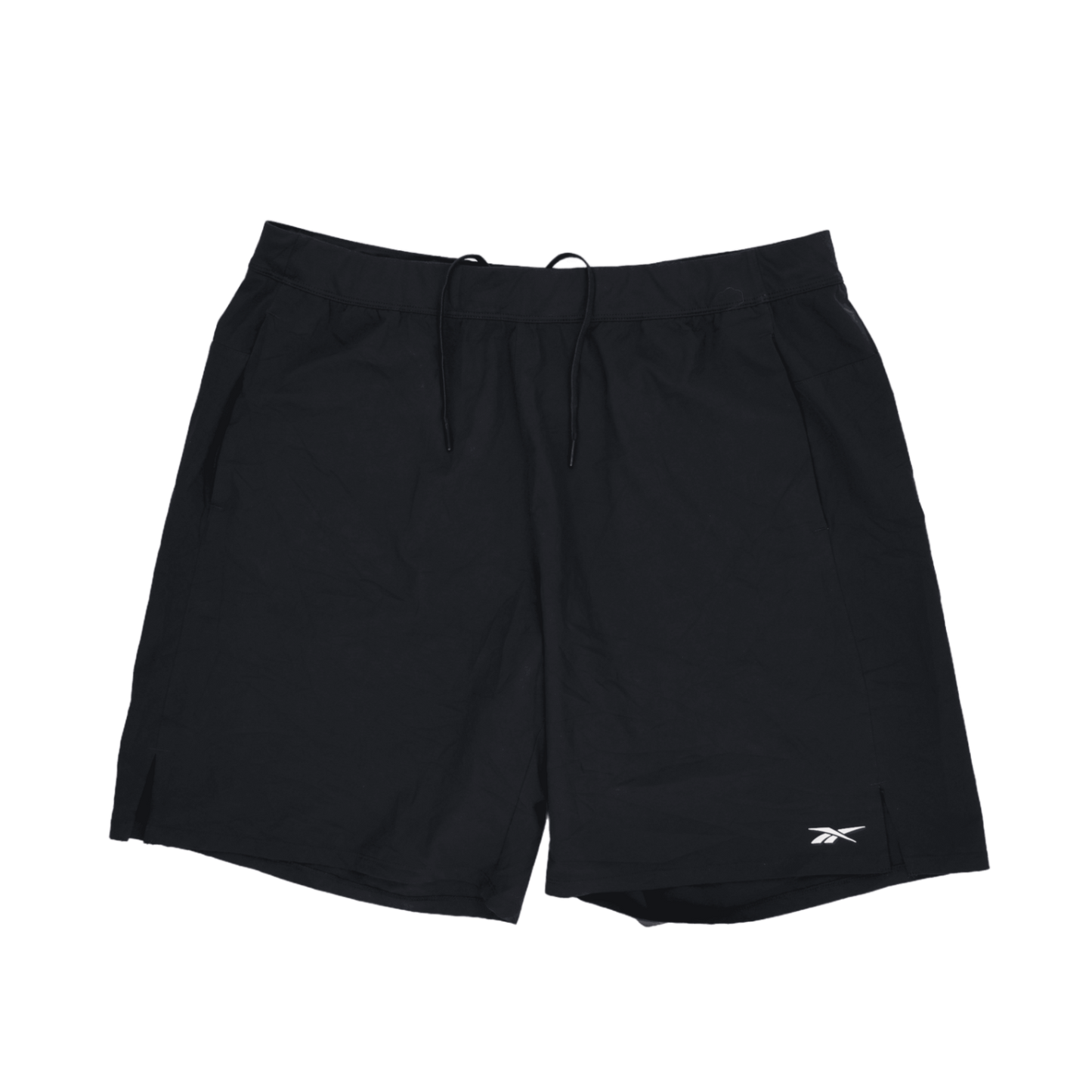 Reebok Black Sports Shorts XL 21 Inseam Polyester Blend for Men