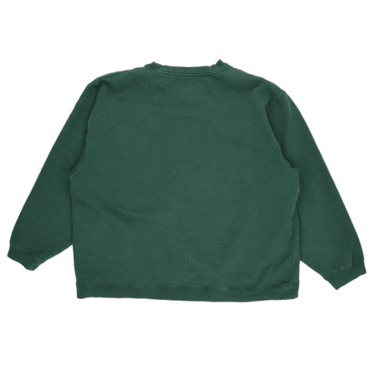 NFL Gridiron Classic New York Jets Vintage Crew Neck Sweatshirt Green XXL Cotton Blend