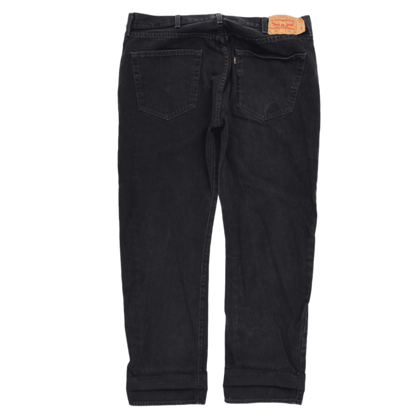 Levi's 501 Black Straight Leg Jeans W40 L32 Cotton Vintage