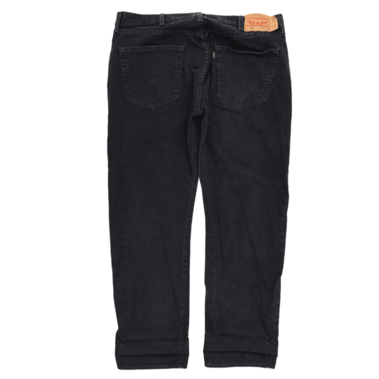 Levi's 501 Black Straight Leg Jeans W40 L32 Cotton Vintage