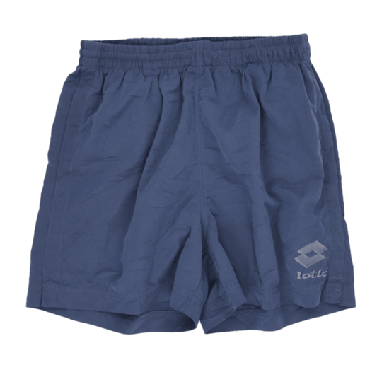 Lotto Vintage Navy Blue Sports Shorts Men Size Medium 14 Inseam Polyester