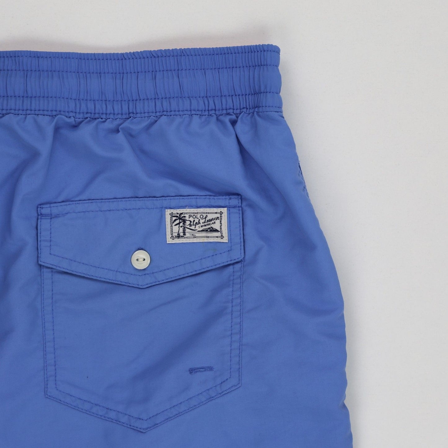 Polo Ralph Lauren Blue Swim Shorts 2XB 15 Inch Inseam Polyester Mens