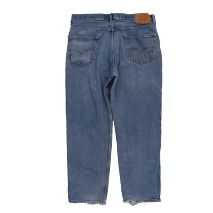 Levi's 550 Relaxed Fit Men's Vintage Blue Jeans W36 L30 100% Cotton