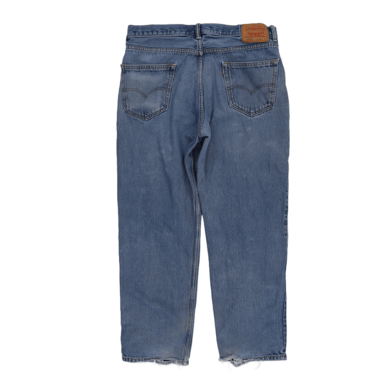 Levi's 550 Relaxed Fit Men's Vintage Blue Jeans W36 L30 100% Cotton