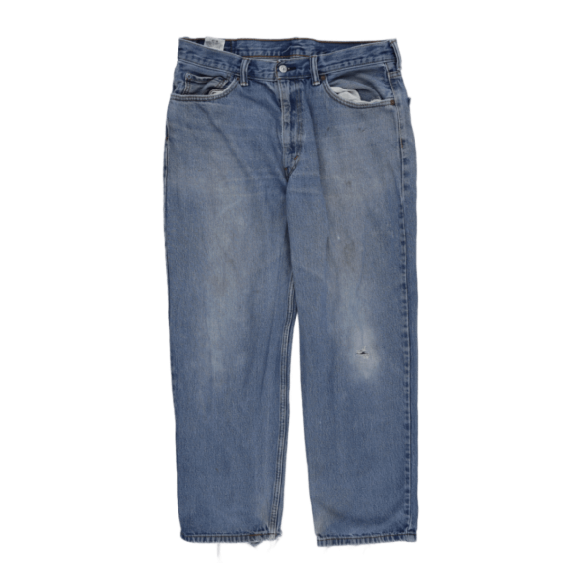 Levi's 550 Relaxed Fit Men's Vintage Blue Jeans W36 L30 100% Cotton