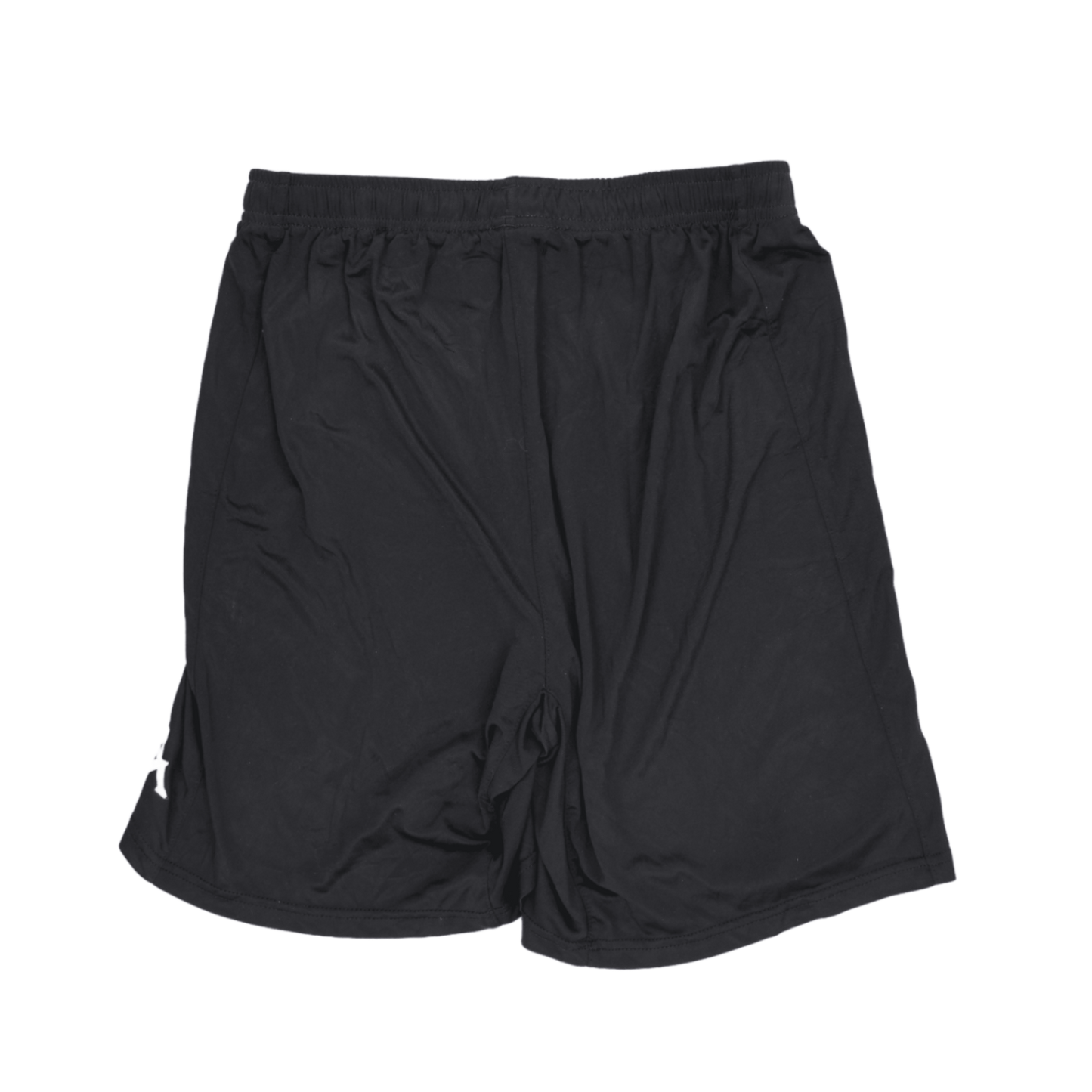 Kappa Black Sports Shorts Large 22 Inseam Polyester Mens