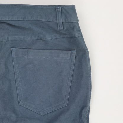 Lululemon ABC Pant Classic Fit Blue 32 Casual Stretch Trousers Cotton Blend