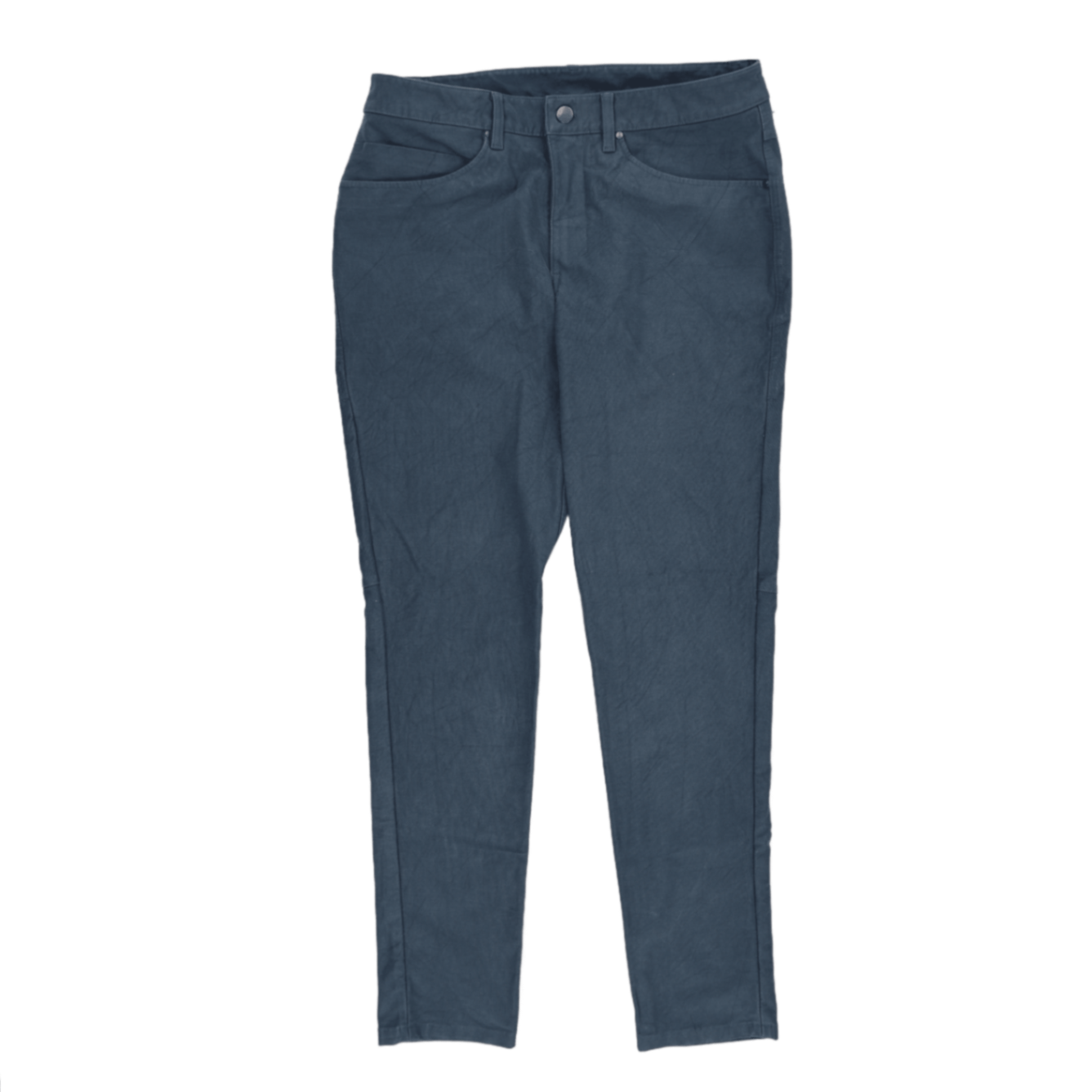 Lululemon ABC Pant Classic Fit Blue 32 Casual Stretch Trousers Cotton Blend