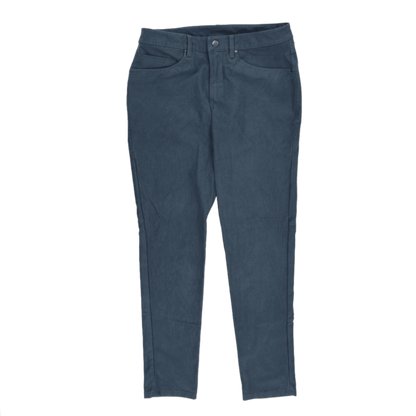 Lululemon ABC Pant Classic Fit Blue 32 Casual Stretch Trousers Cotton Blend