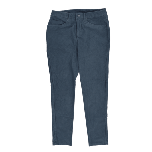 Lululemon ABC Pant Classic Fit Blue 32 Casual Stretch Trousers Cotton Blend