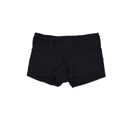 Lululemon Black Women's Athletic Shorts 5 Inch Inseam Size 6 Small Stretch Fabric