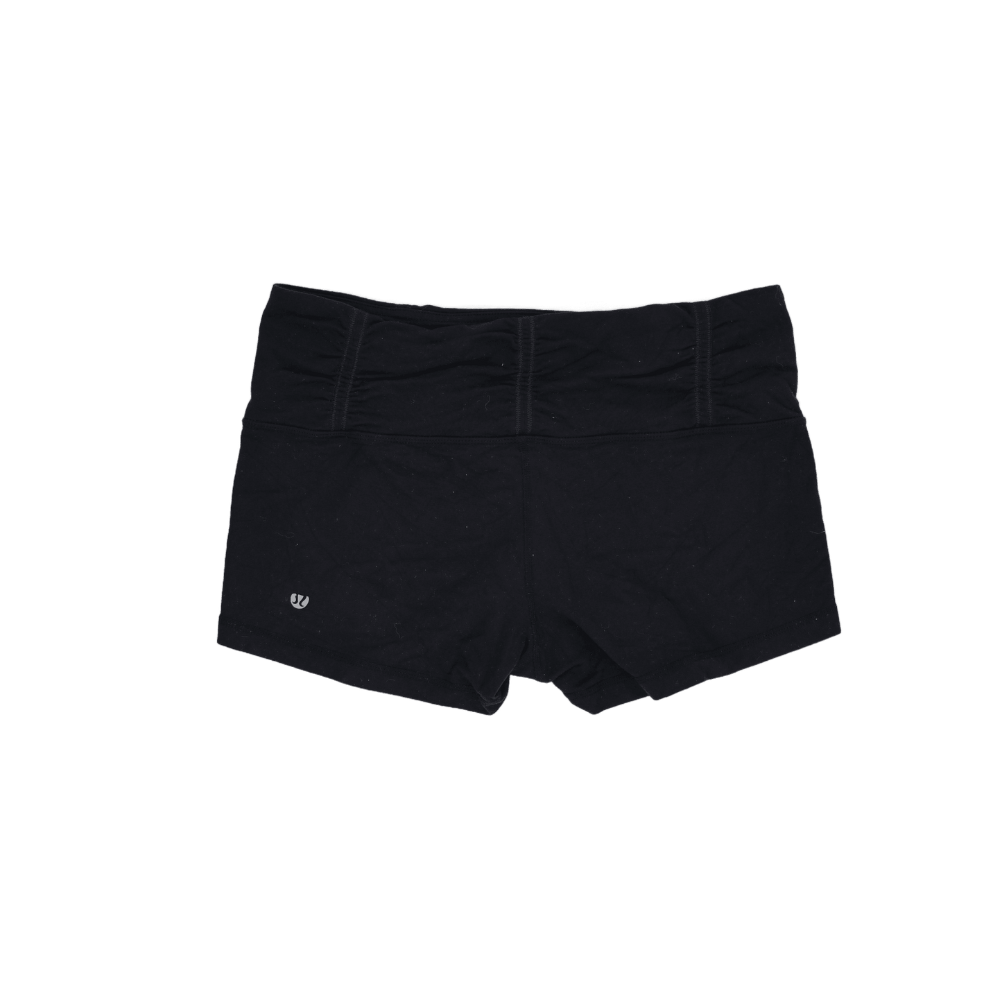 Lululemon Black Women's Athletic Shorts 5 Inch Inseam Size 6 Small Stretch Fabric