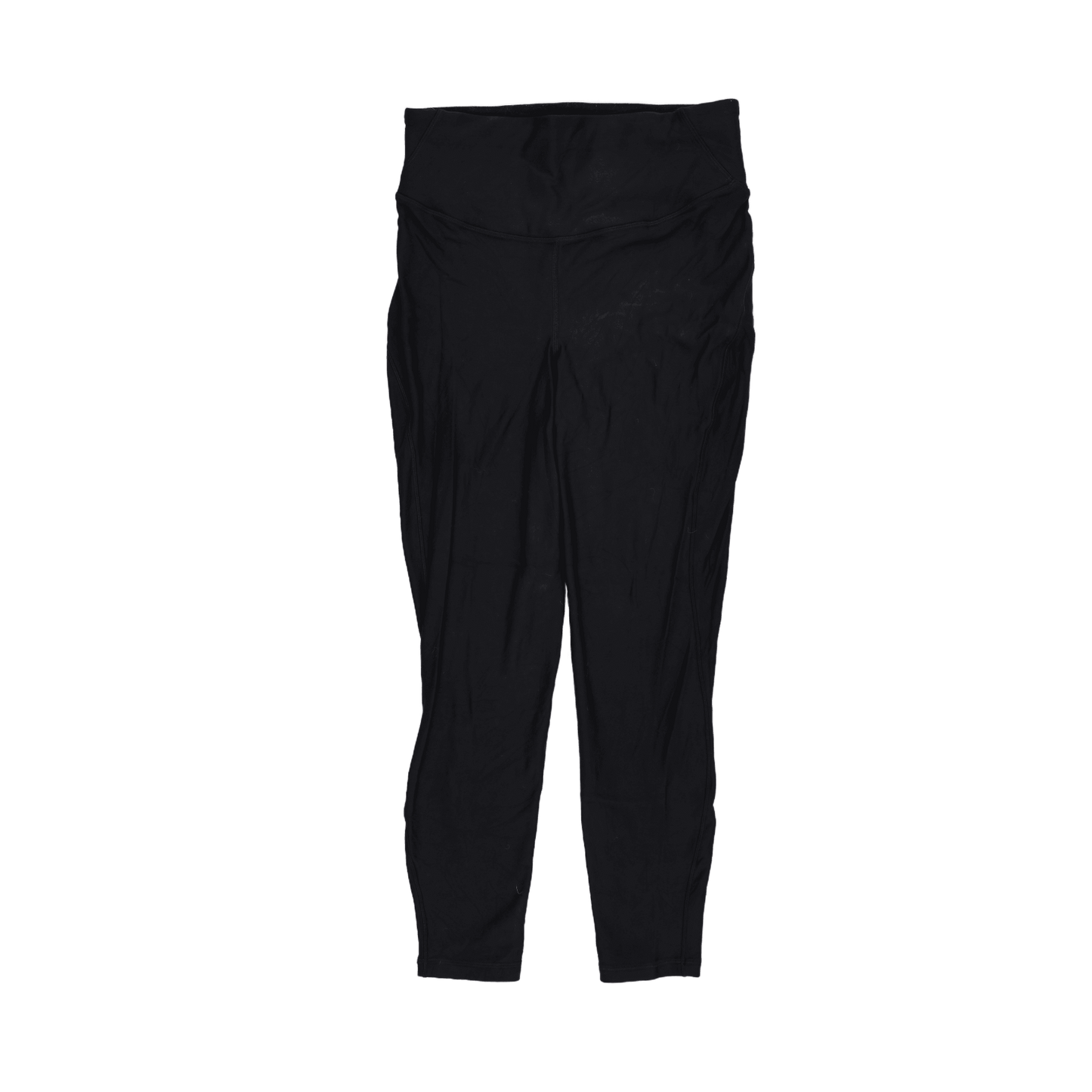 Lululemon High Rise Black Yoga Athletic Leggings Medium Stretch Fabric
