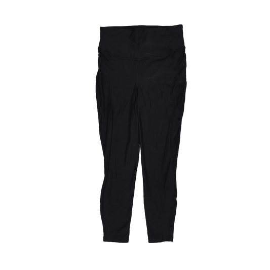 Lululemon High Rise Black Yoga Athletic Leggings Medium Stretch Fabric