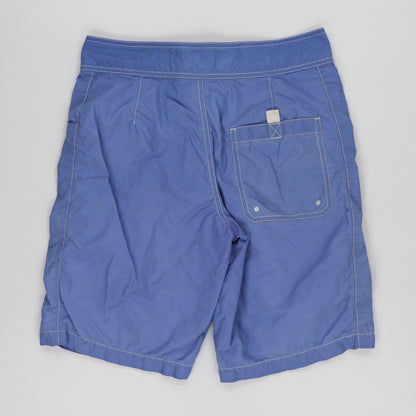Lacoste Men's Swim Shorts Blue Size Small 100% Polyamide 22 Inseam