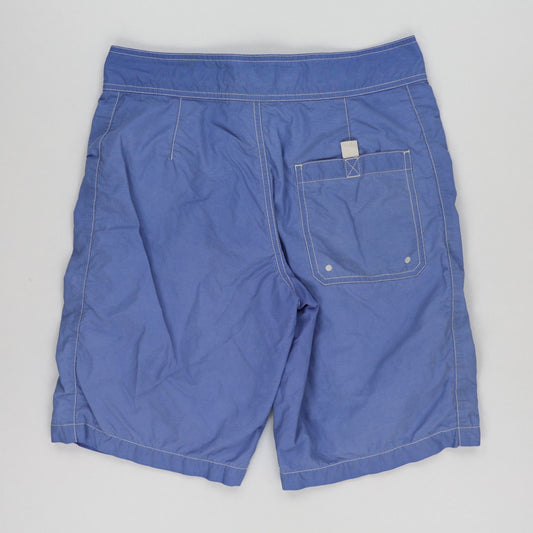 Lacoste Men's Swim Shorts Blue Size Small 100% Polyamide 22 Inseam