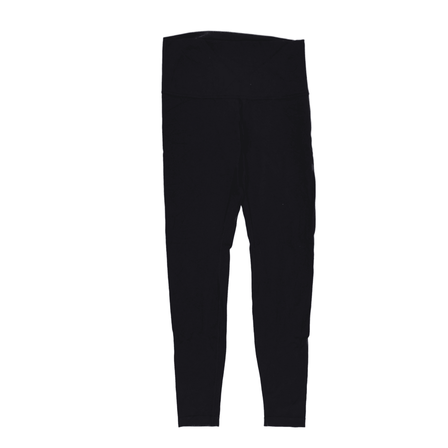 Lululemon Black High Waisted Leggings Size 6 28 Inch Inseam Stretch Fabric Womens