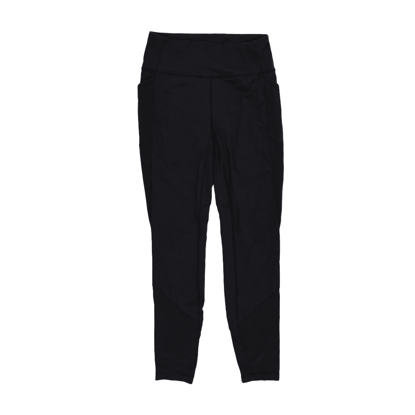 Lululemon High-Rise Black Leggings Women's Size 8 Stretch Fabric 68 cm Inseam