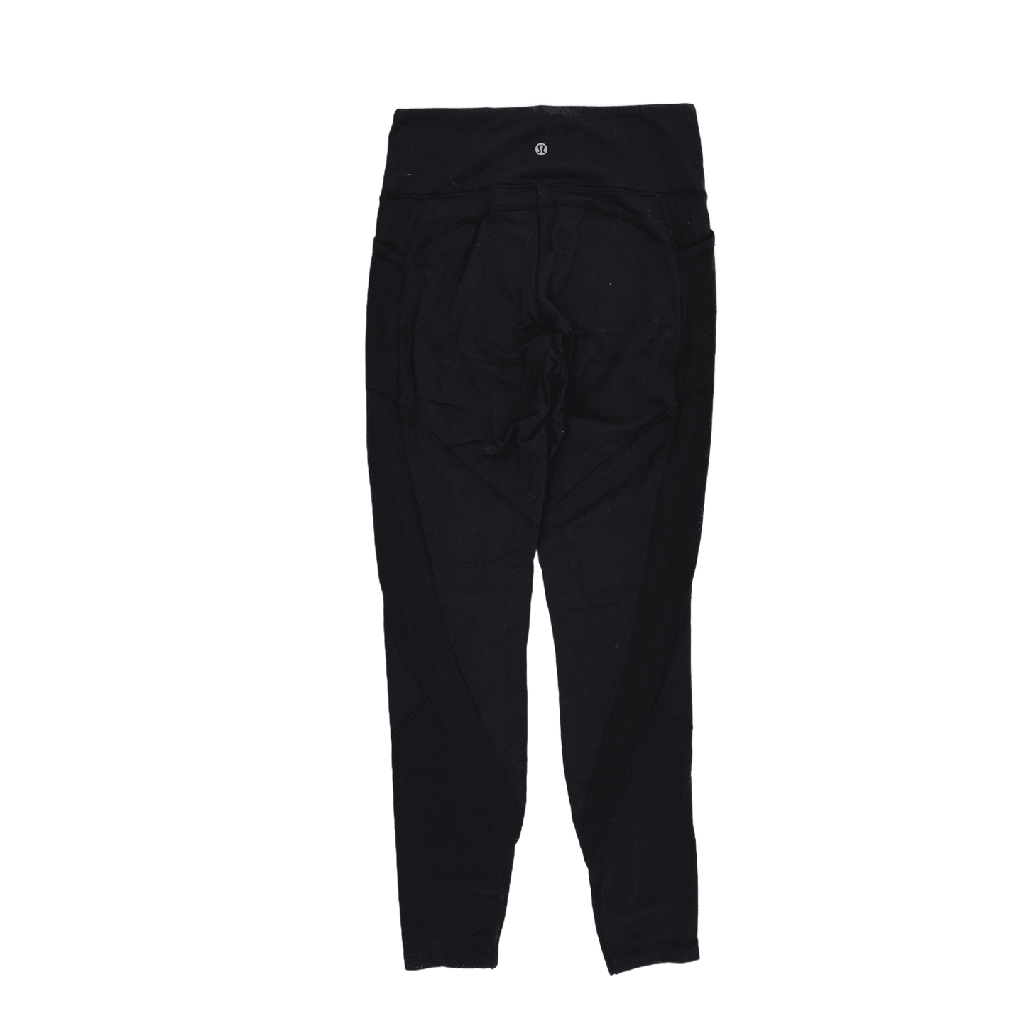 Lululemon High-Rise Black Leggings Women's Size 8 Stretch Fabric 68 cm Inseam