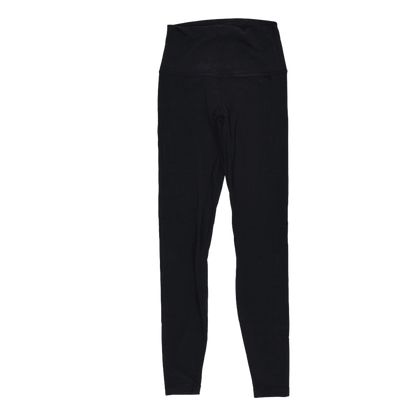 Lululemon High Waisted Black Full Length Leggings Women Size Small Stretch Blend